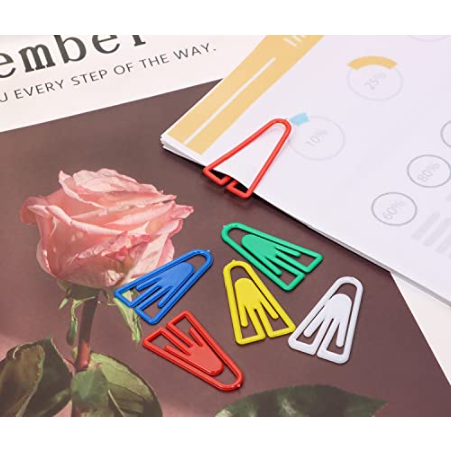 50PCS Plastic Paper Clips Book – Binding Comb Plastic Bewertung und Preis