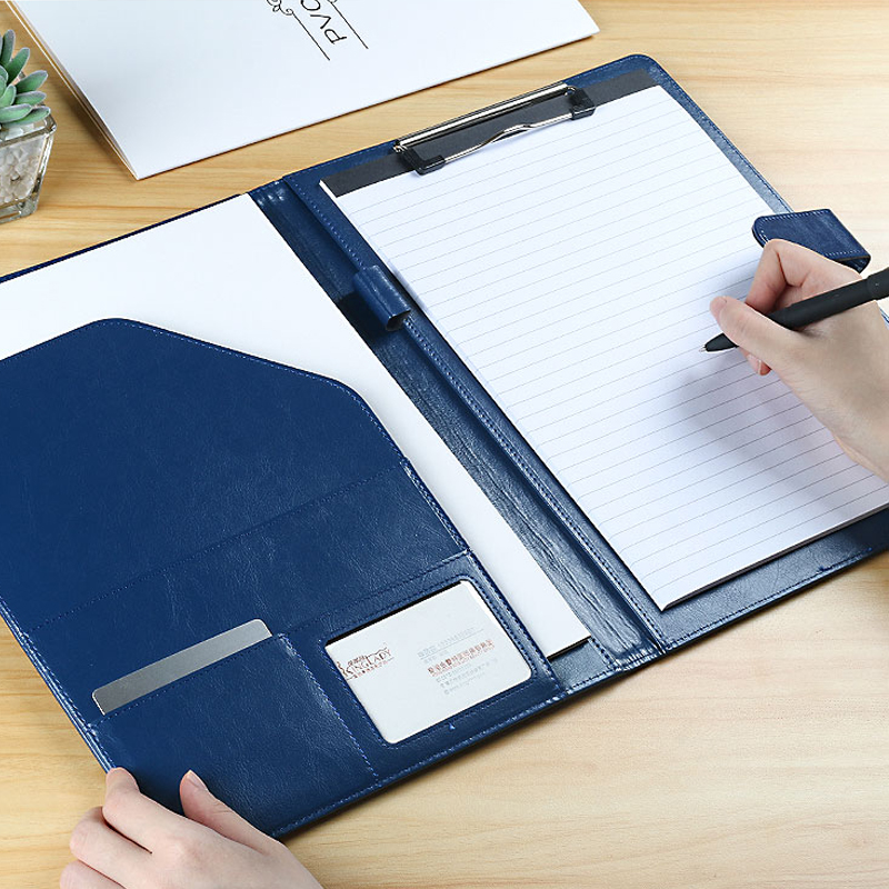 Black A4 Leather Padfolio Port – Portfolio Folder Zip Bewertung und Preis