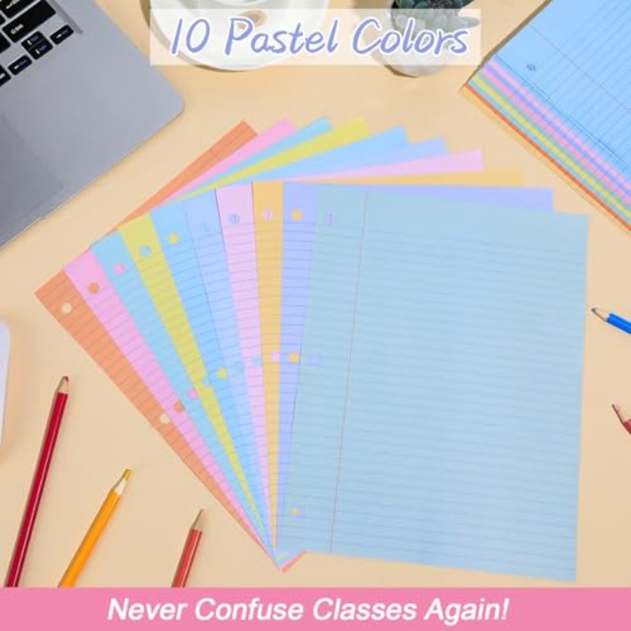 gisgfim 100 Sheets Loose Leaf  – Paper Punch 3 Hole Bewertung und Preis