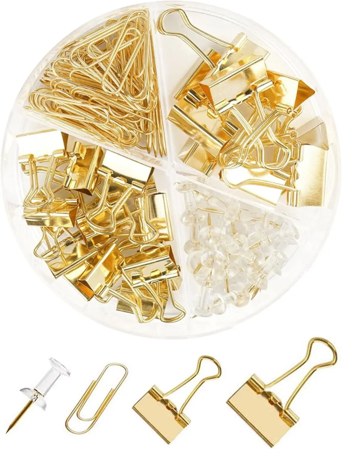 Gold Paper Binder and Clips Se – Binder Clip Assorted Bewertung und Preis