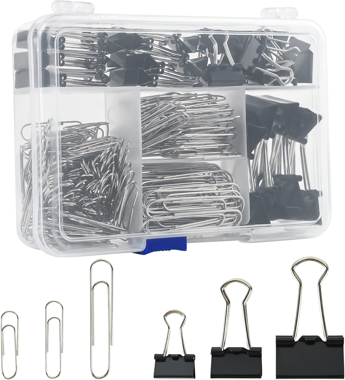 340pcs Binder Clips & Paper Cl – Binder Clip Assorted Bewertung und Preis