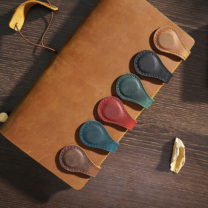 Magnetic Leather Bookmark Doub – Bookmark Magnetic Clip Bewertung und Preis