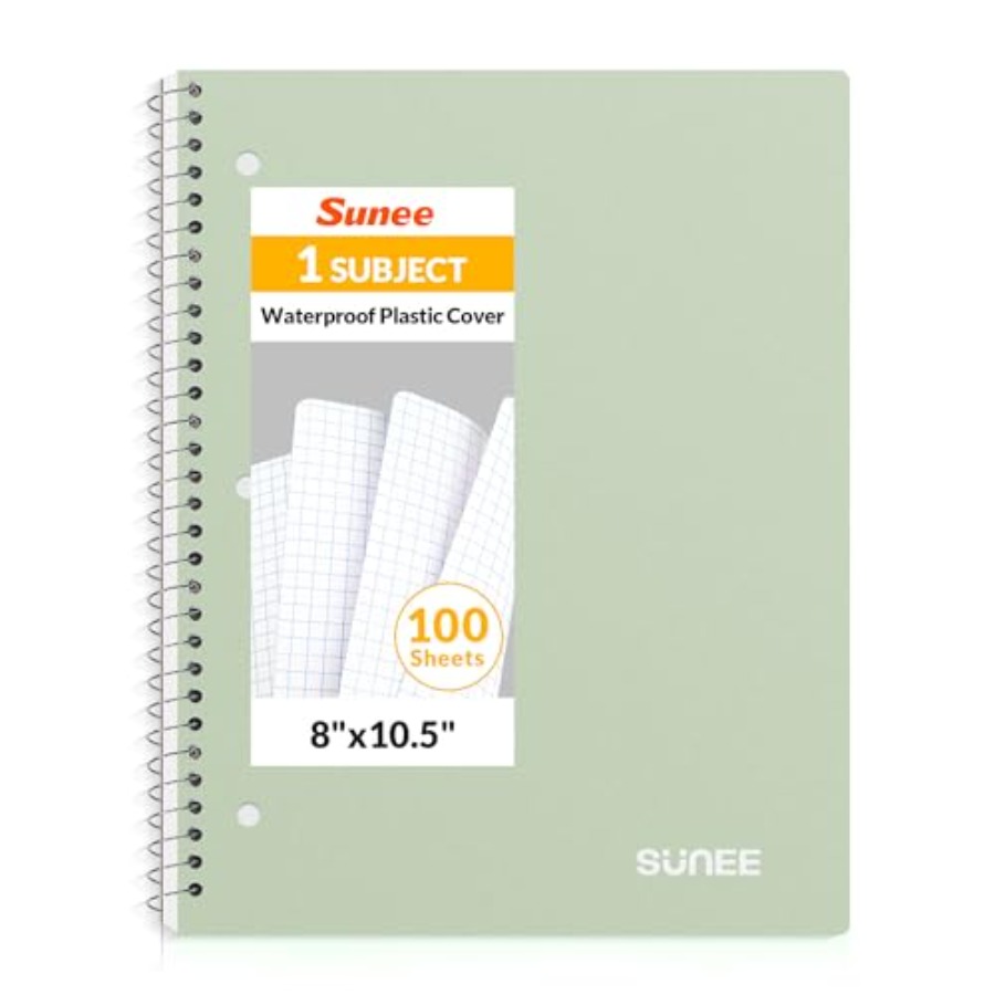 Spiral Notebook, 1-Subject, Gr – Paper Punch 3 Hole Bewertung und Preis