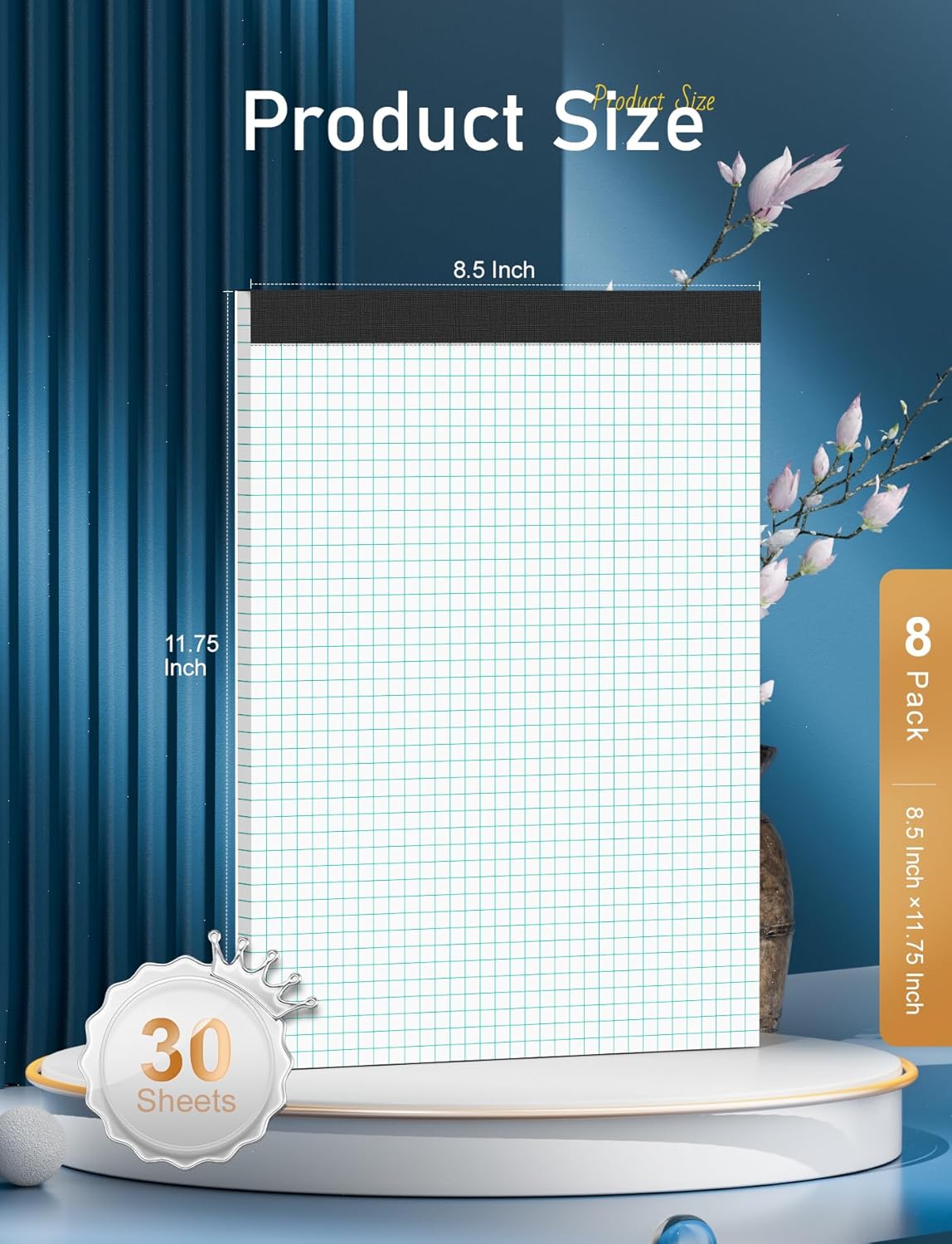 Graph Paper Pads 8.5 x 11, 8 P – Graph Paper Pad Bewertung und Preis
