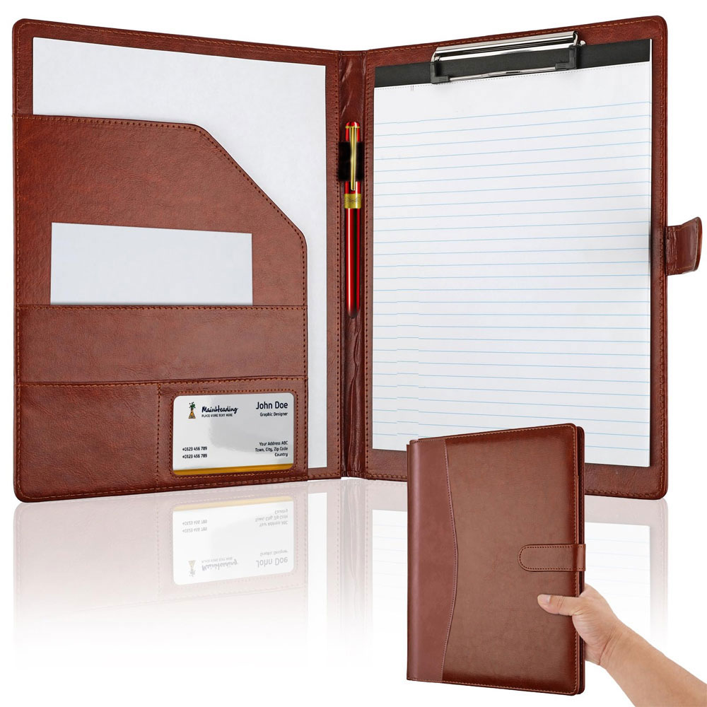 Multifunctional leather folder – Portfolio Folder Zip Bewertung und Preis