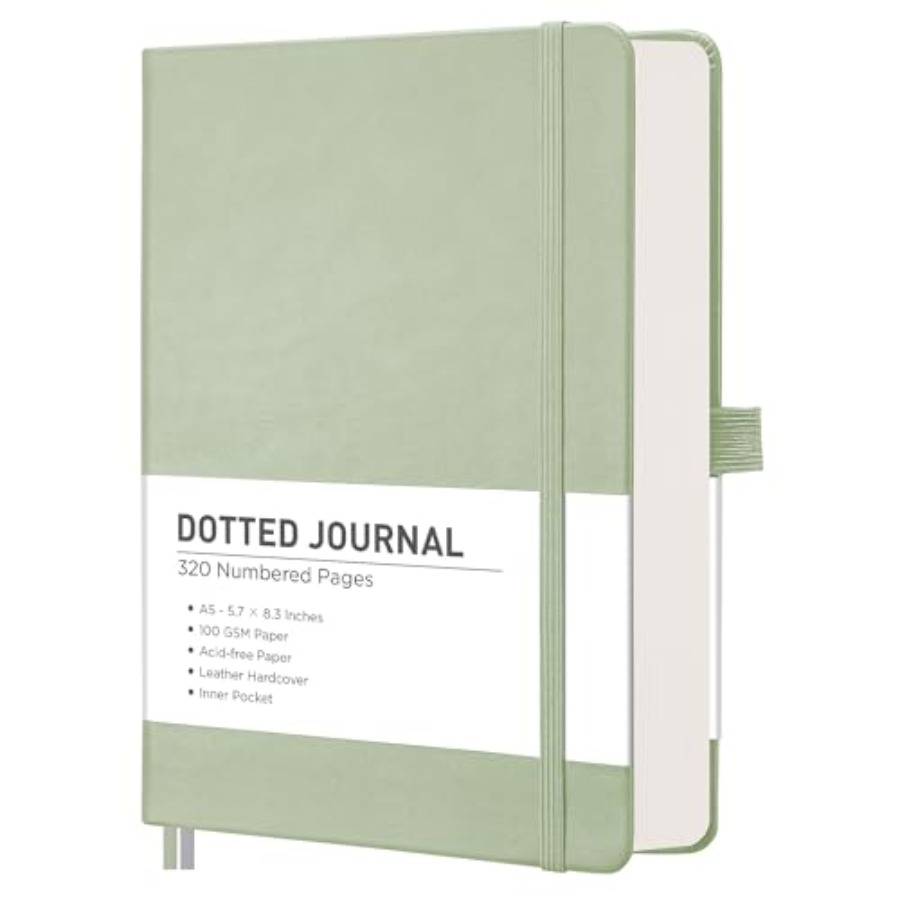Dotted Journal Notebook, 320 N – Notebook Dotted A5 Bewertung und Preis