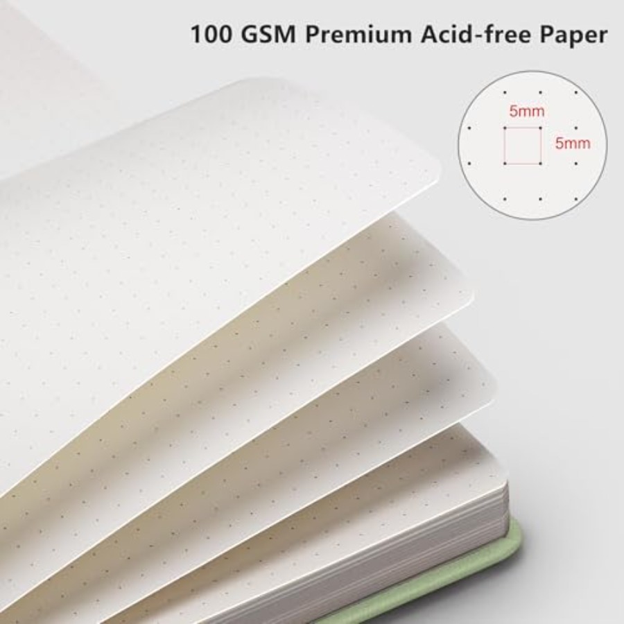 Dotted Journal Notebook, 320 N – Notebook Dotted A5 Bewertung und Preis