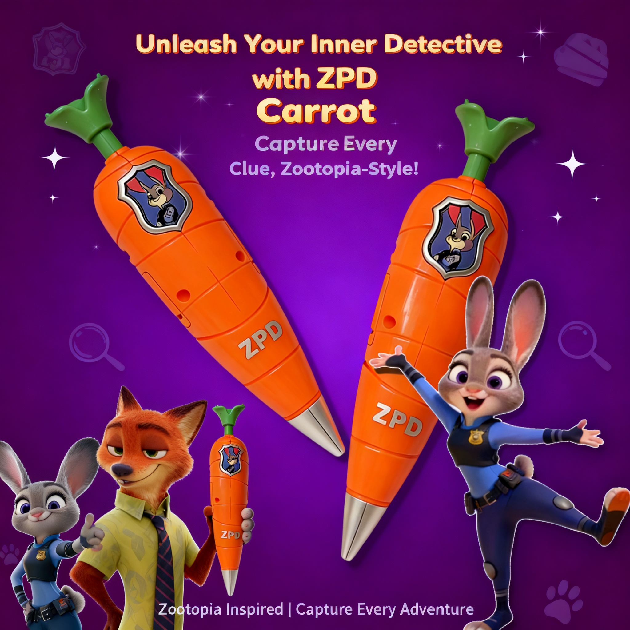 Zootopia 2 Judy Nick Style Car – Stationery Supplier Bewertung und Preis