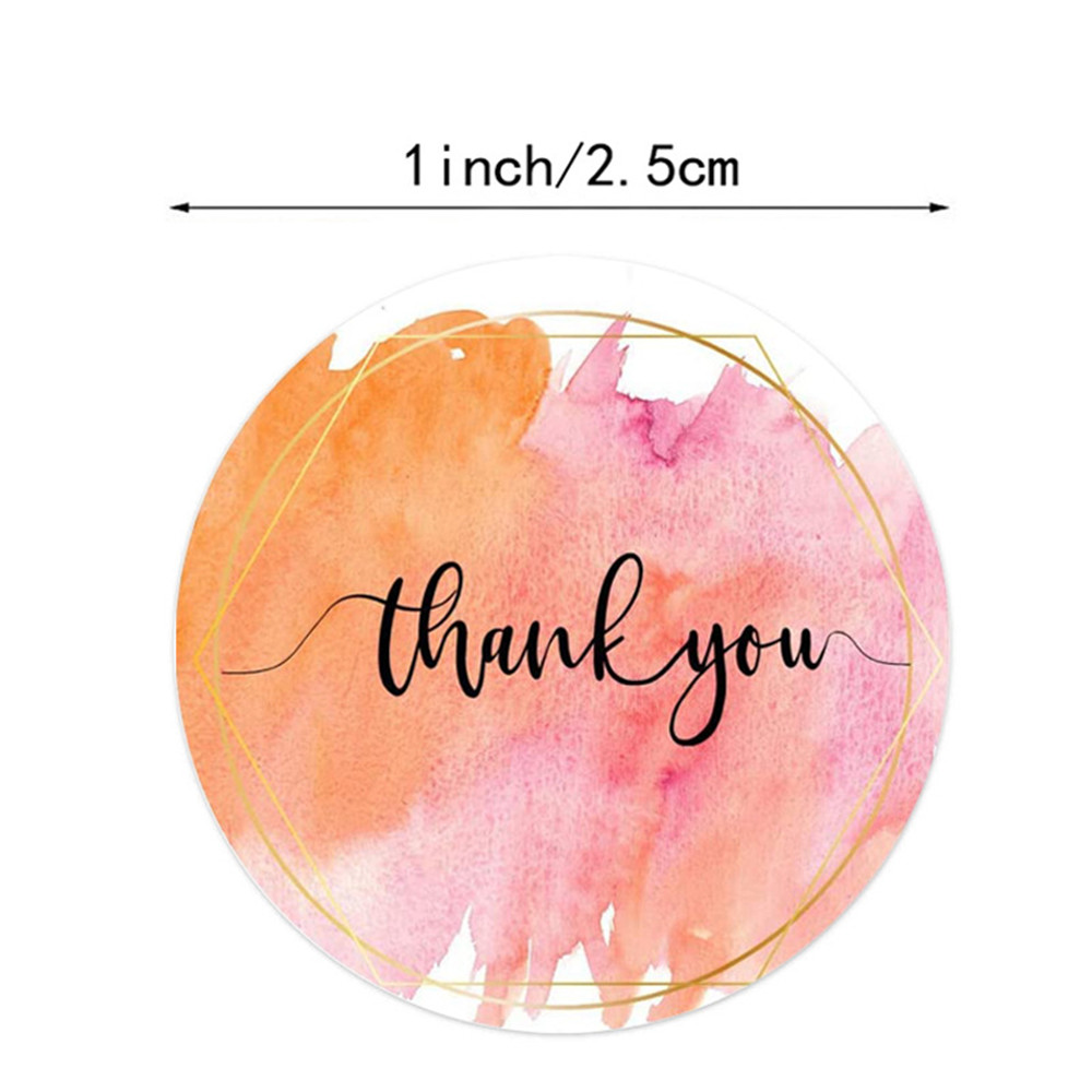 100-500 Pcs Thank You Stickers – Stationery Supply Business Bewertung und Preis