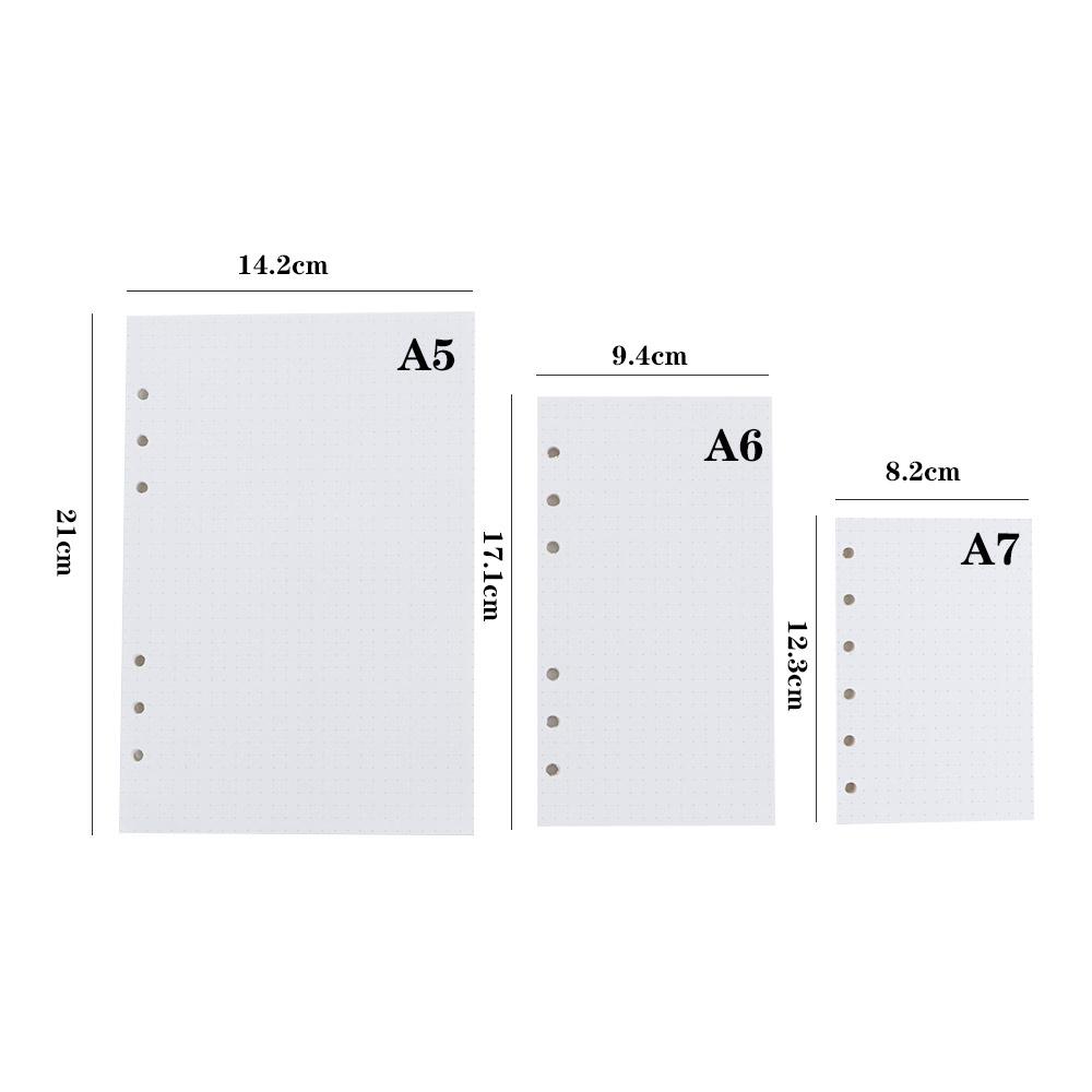 45 Sheets A5 A6 A7 Refill Spir – Notebook Dotted A5 Bewertung und Preis