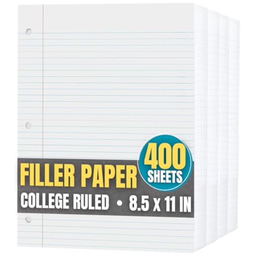Loose Leaf Paper College Ruled – Paper Punch 3 Hole Bewertung und Preis