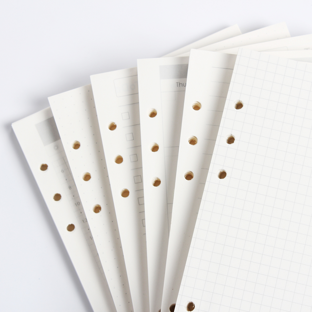 Classic 6 holes binder noteboo – Notebook Dotted A5 Bewertung und Preis