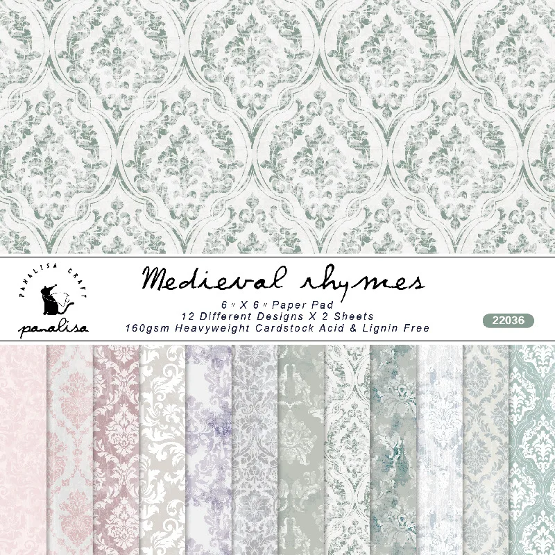 12 Sheet Baroque Pattern Scrap – Graph Paper Pad Bewertung und Preis