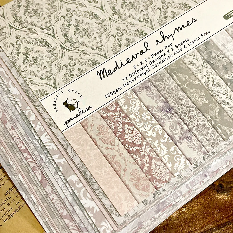 12 Sheet Baroque Pattern Scrap – Graph Paper Pad Bewertung und Preis