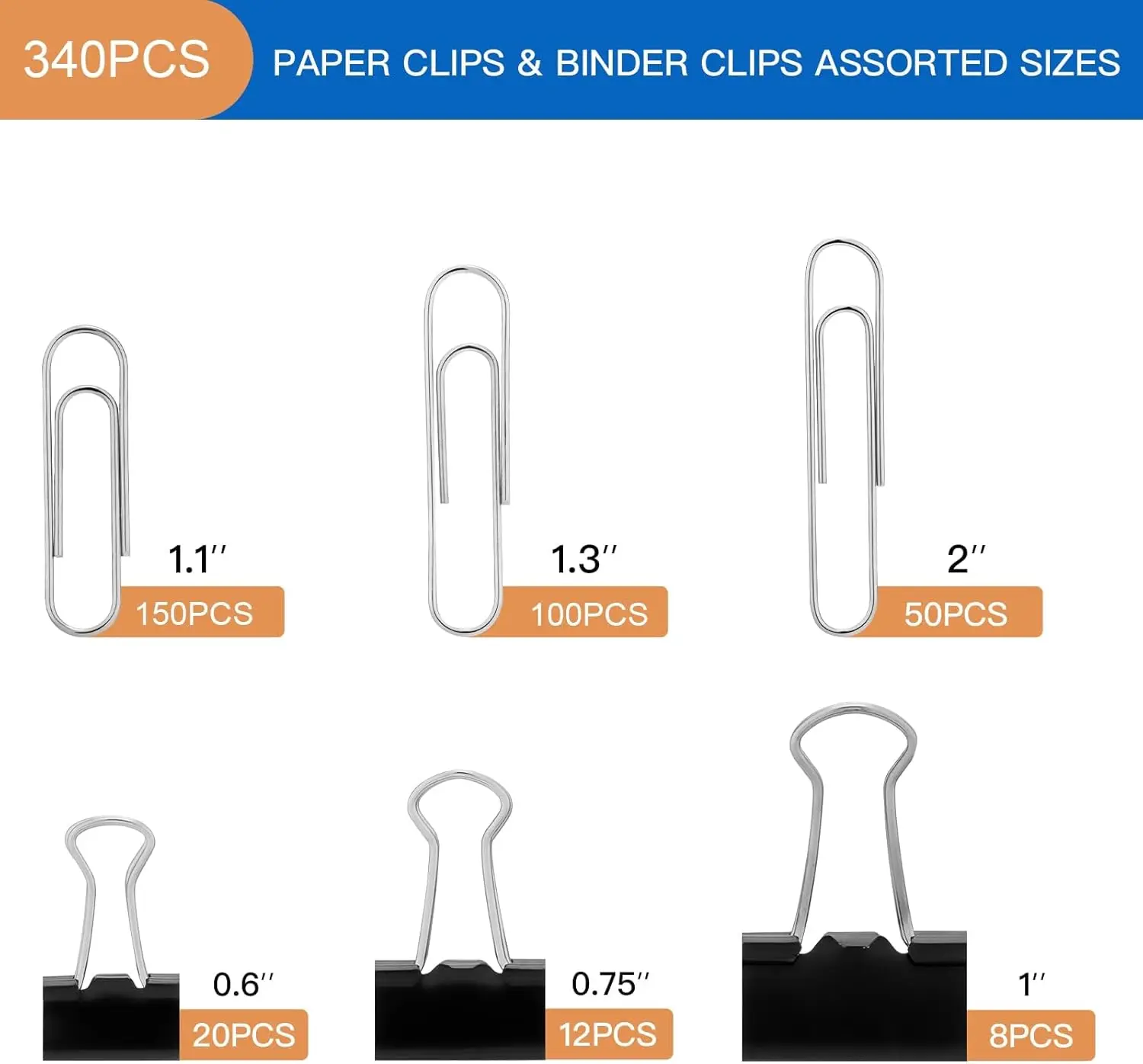 Paper Clips & Binder Clips, 34 – Binder Clip Assorted Bewertung und Preis