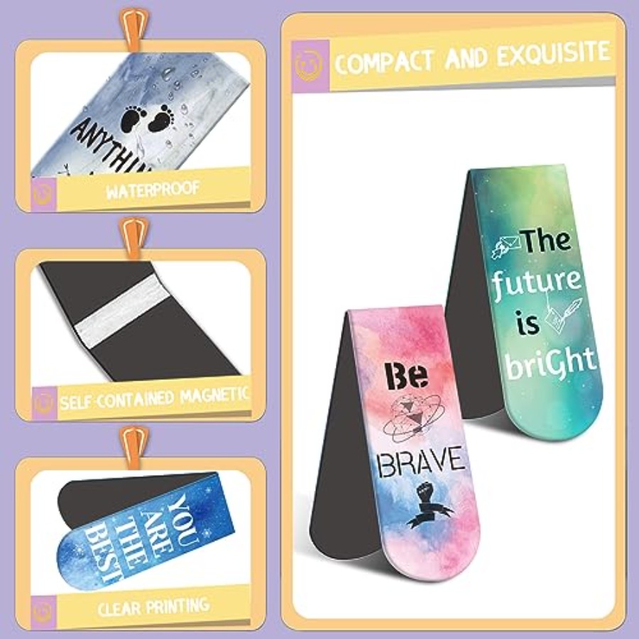 Magnetic Bookmarks - 15PCS Boo – Bookmark Magnetic Clip Bewertung und Preis