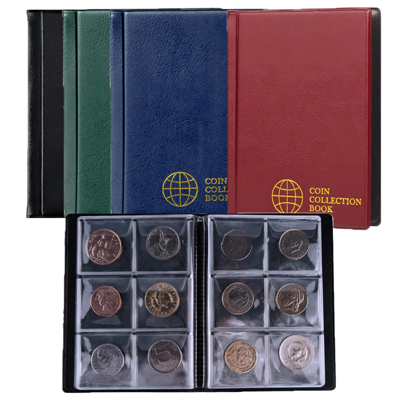 60Pocket Coin Collection Album – Binding Comb Plastic Bewertung und Preis