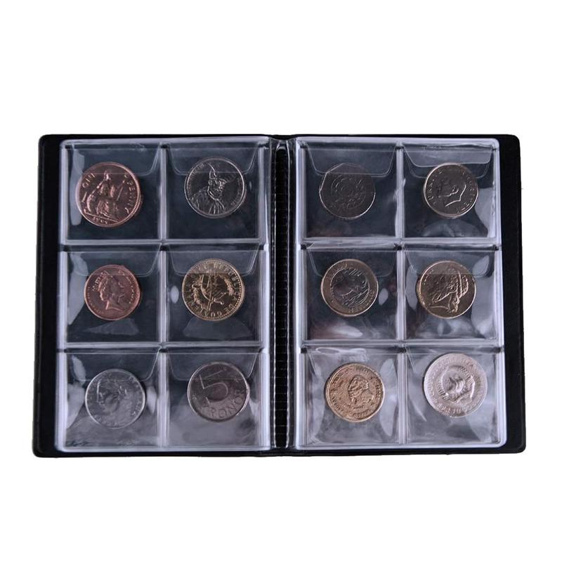 60Pocket Coin Collection Album – Binding Comb Plastic Bewertung und Preis