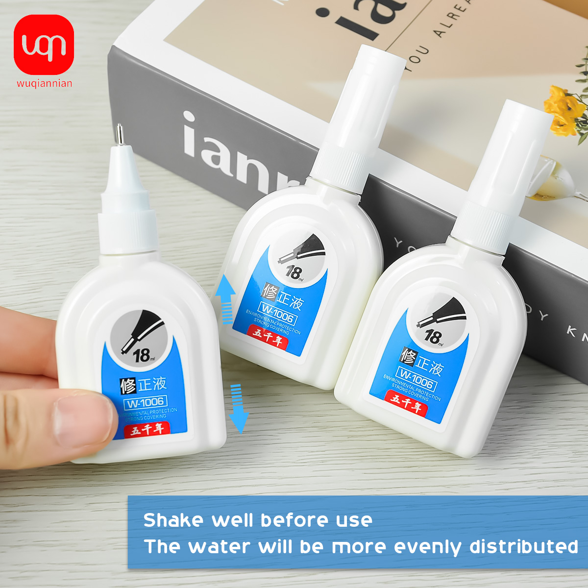 WQN-1/3/6PCS Simple White Corr – Correction Fluid White Bewertung und Preis