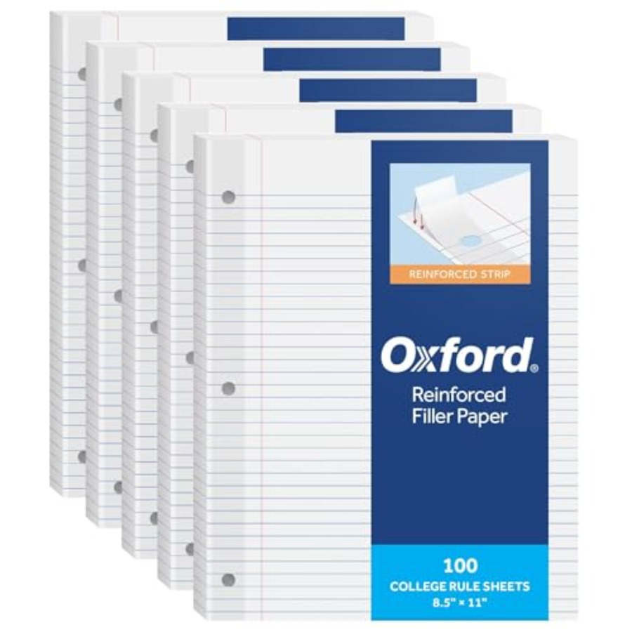 Reinforced Filler Paper, 8.5 x – Paper Punch 3 Hole Bewertung und Preis