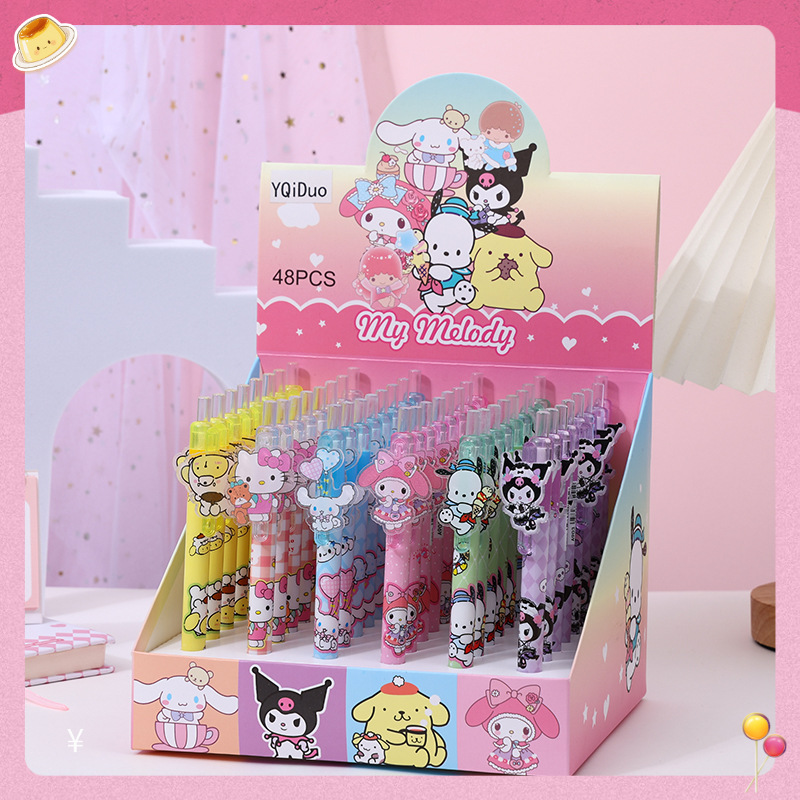 48pcs Gel Pen Kuromi KT My Mel – Stationery Supplier Bewertung und Preis