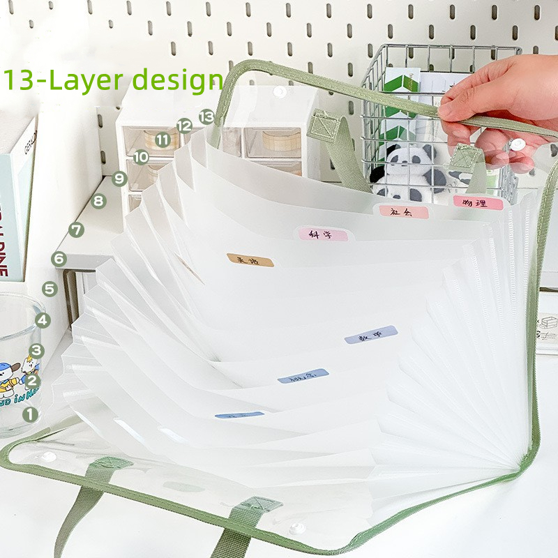 13-Layer A4 File Folder Storag – Office Stationery And Supply Bewertung und Preis
