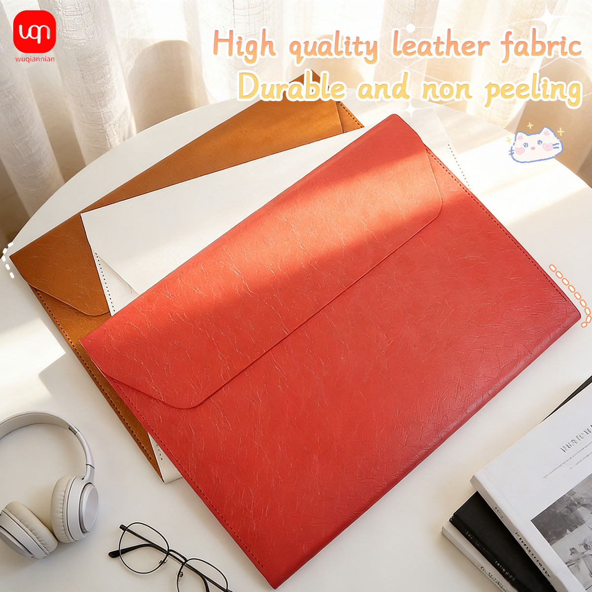 WQN-1PC A4 leather business do – Stationery Supply Business Bewertung und Preis