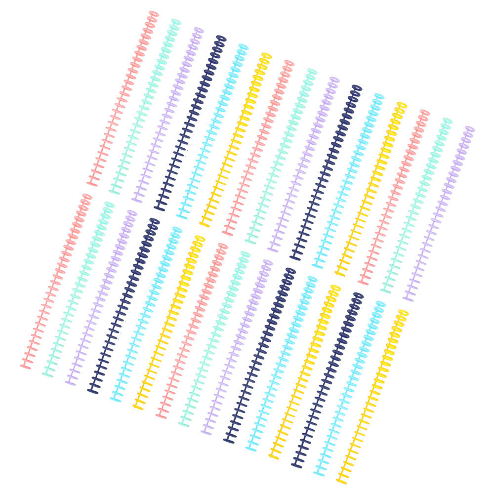 30Pcs Plastic Binding Spines C – Binding Comb Plastic Bewertung und Preis