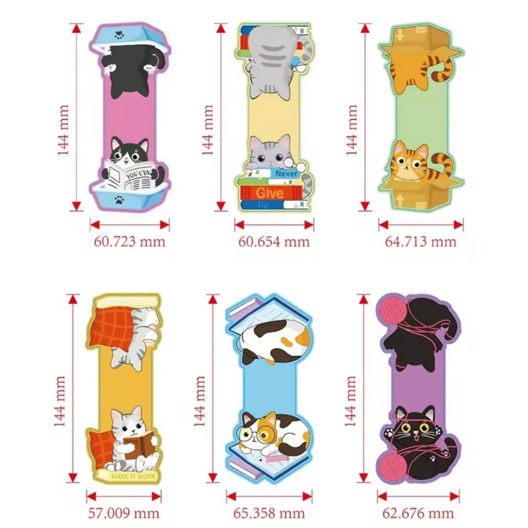 1set Creative Cat Pattern Magn – Bookmark Magnetic Clip Bewertung und Preis