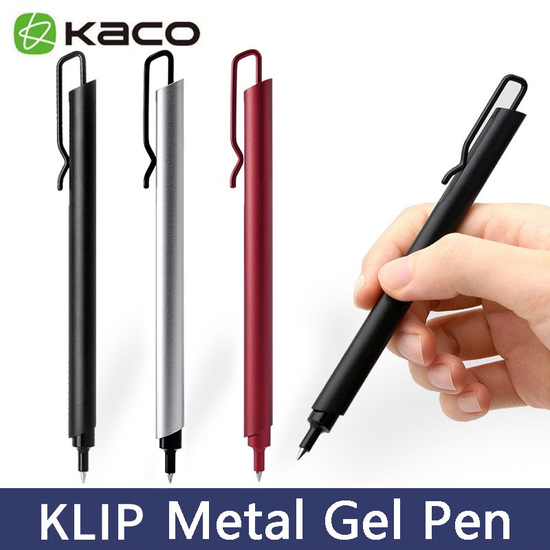 Kaco Metal Gel Pen 0.5MM Black – Stationery Supply Business Bewertung und Preis
