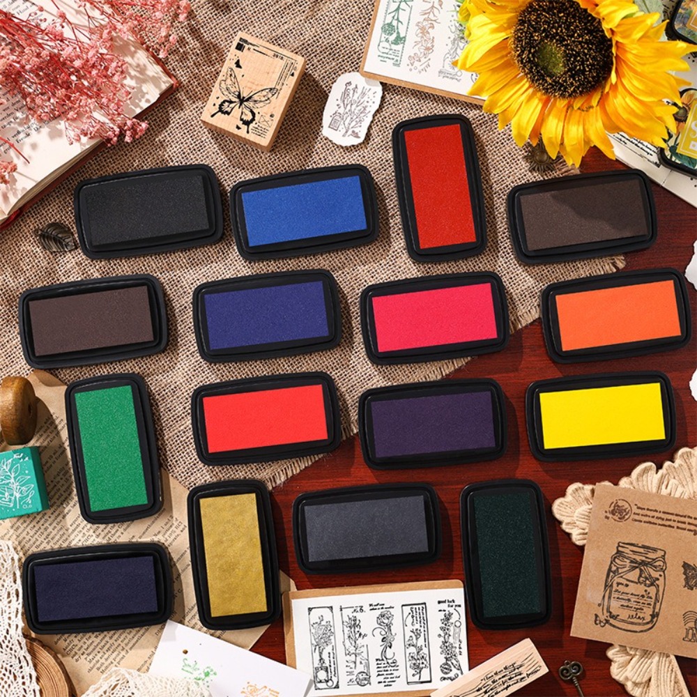 New Colorful Ink Pad Rectangul – Self Inking Stamp Bewertung und Preis