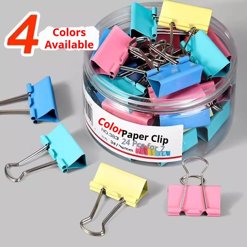 Colored Binder Clips Mixed Col – Binder Clip Assorted Bewertung und Preis